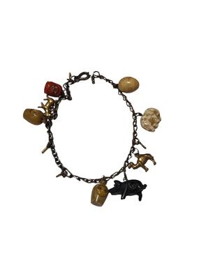 Vintage Japanese Kobe Charm Bracelet